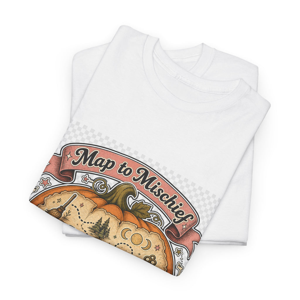Halloween T-Shirt for Adults — Retro Haunted House Tee