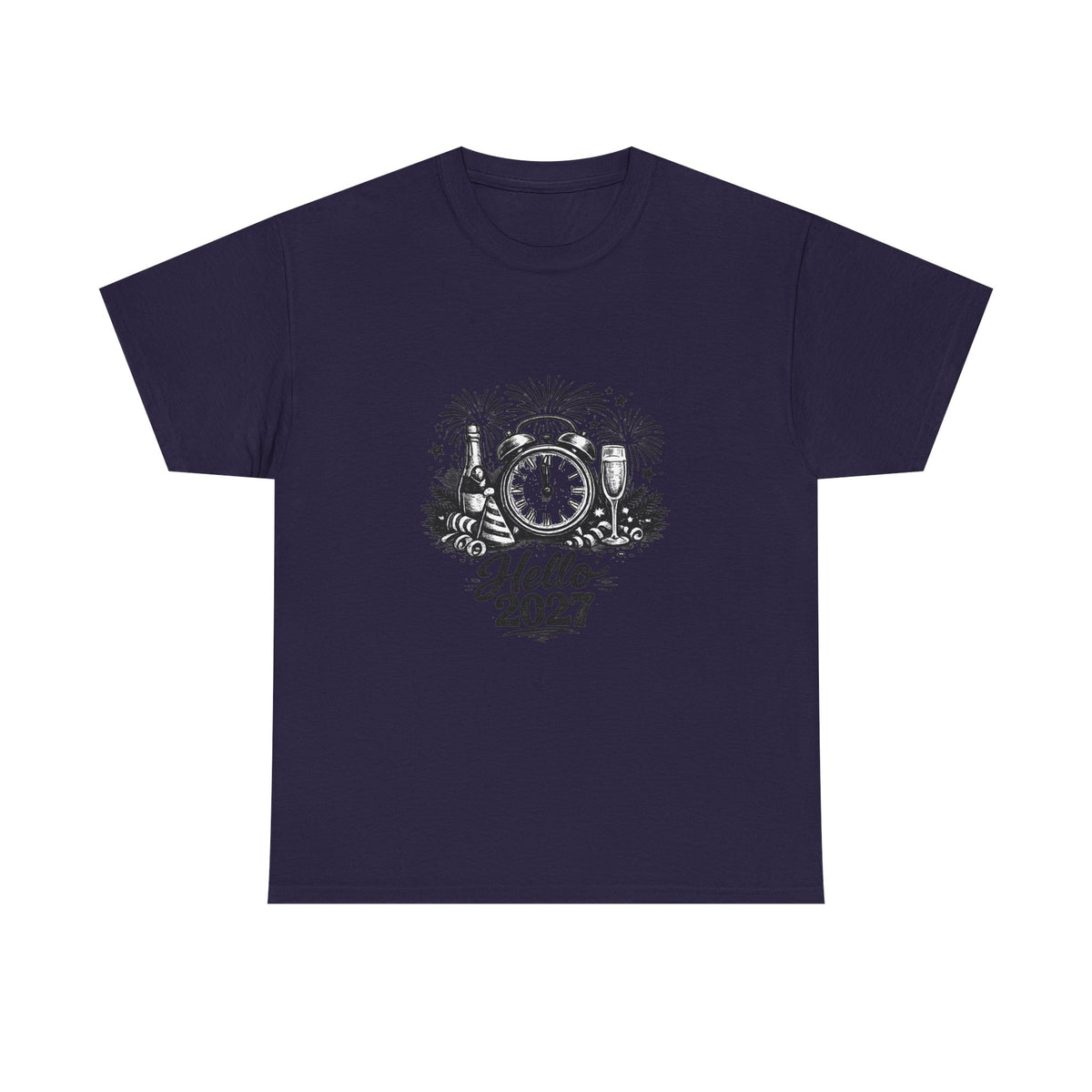 New Year's Day shirt for fans – countdown confetti design