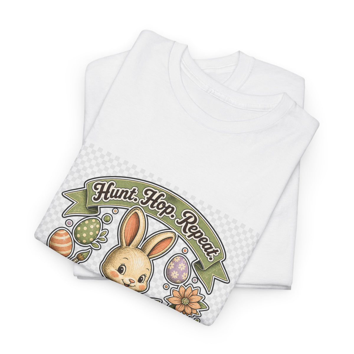 Easter Sunday Family Shirt - Pastel Bunny & Egg Graphic Tee