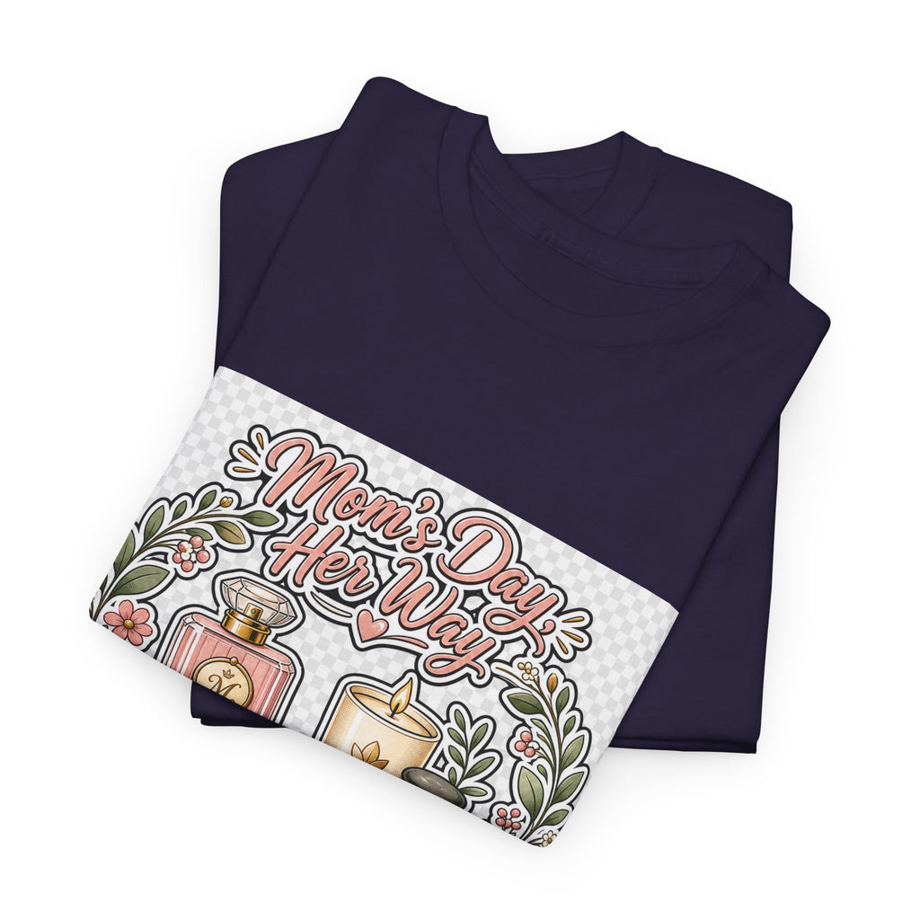 Mother's Day Shirt for Mom — Floral Heart Graphic Gift Tee