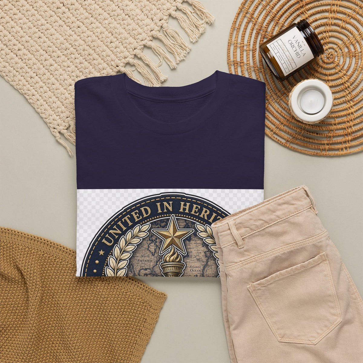 Independence Day Vintage Flag Tee — Patriotic Unisex Gift