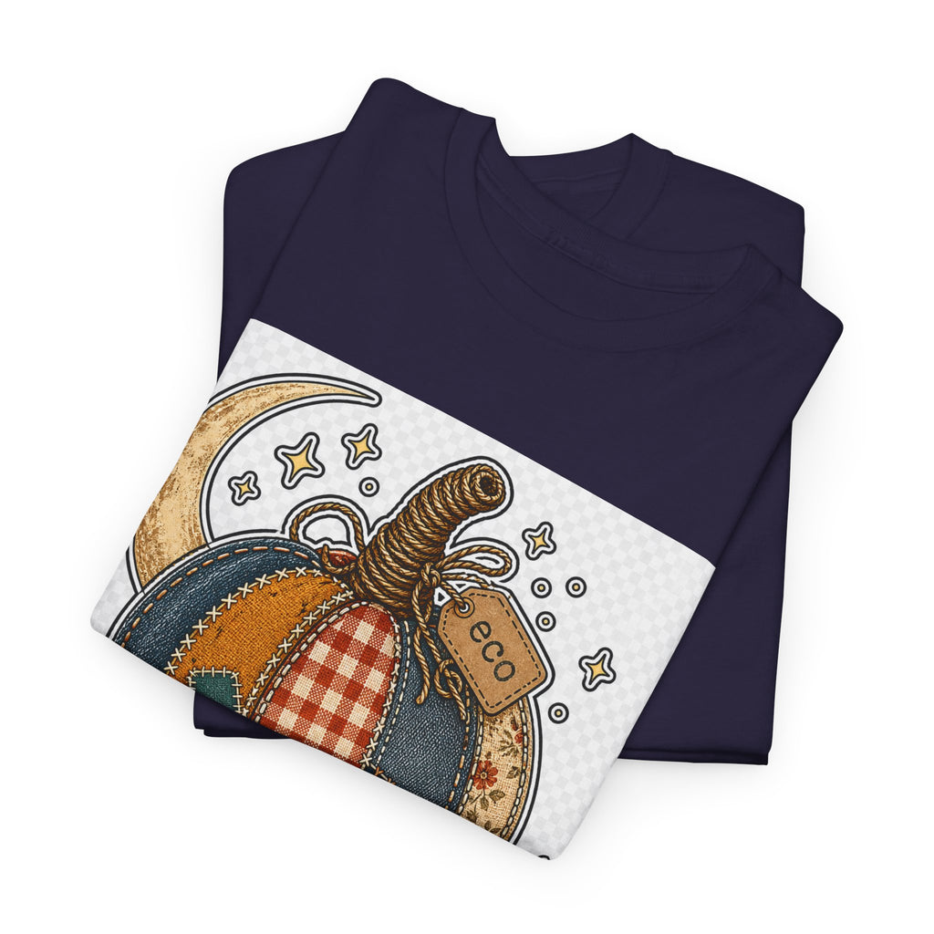 Halloween Shirt for Cat Lovers — Spooky Moon Cat Graphic Tee