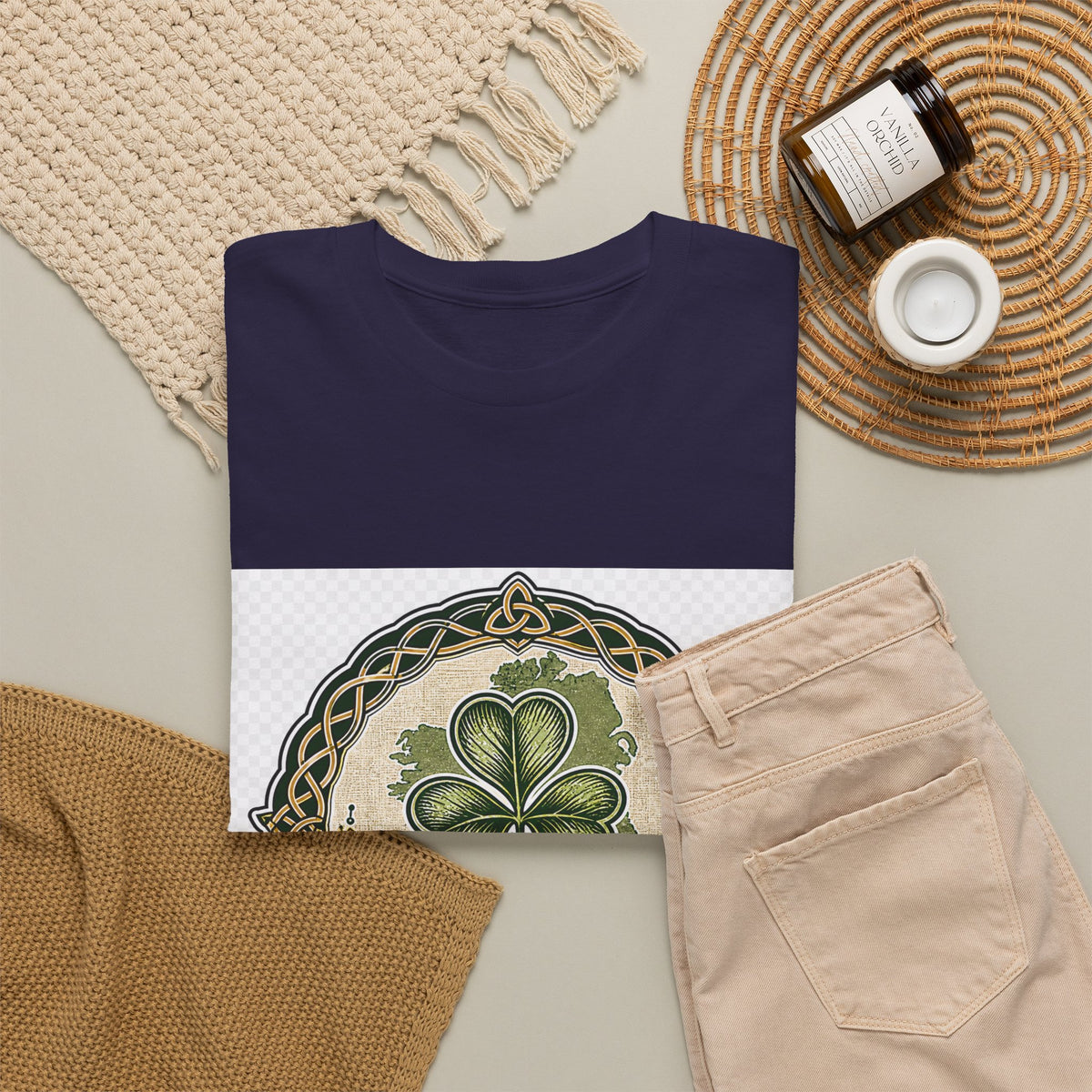 St. Patrick's Day Lucky Shamrock Graphic Tee - Unisex