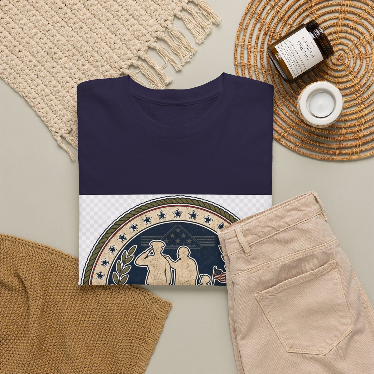 Memorial Day Patriotic Tee for Families & Veterans