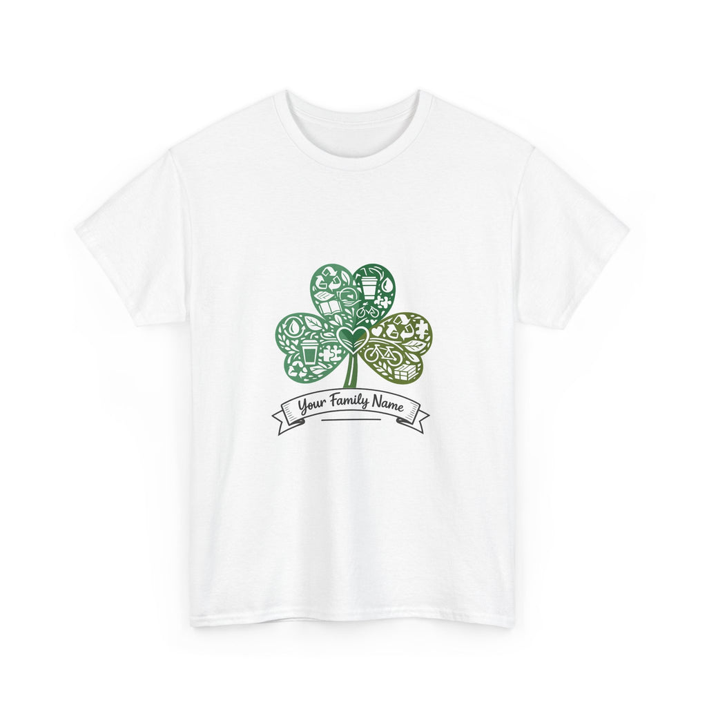 St. Patrick's Day Shirt - Shamrock Pattern Tee for Everyone