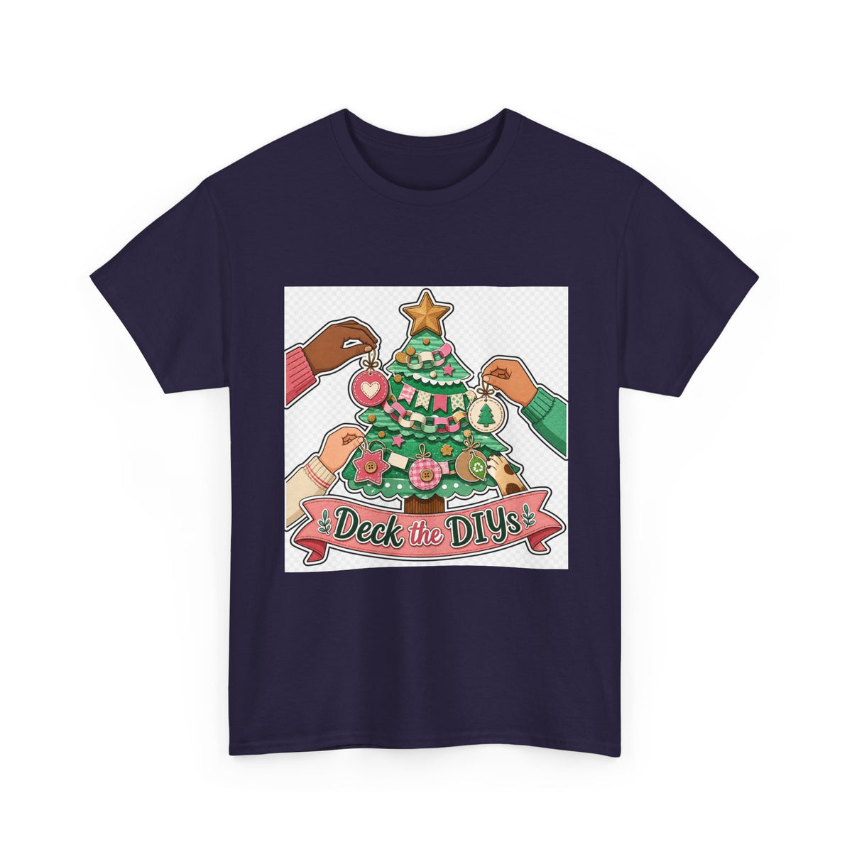 Christmas Day Unisex Graphic Tee — Festive Ornament Design