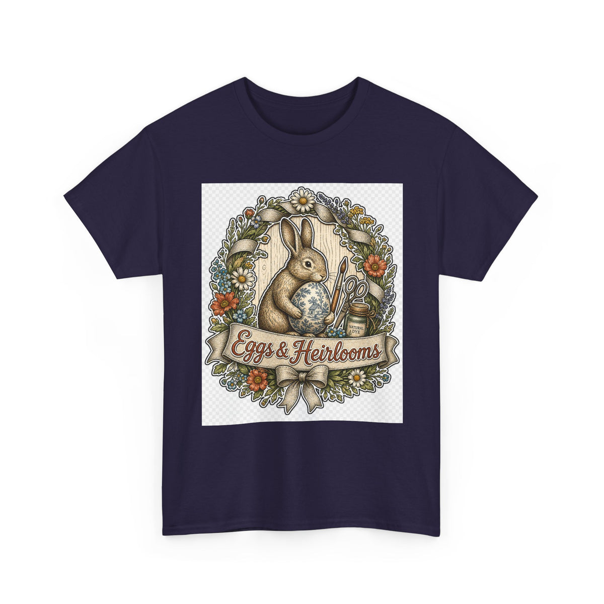 Easter Sunday Pastel Bunny & Egg Graphic Tee — Family