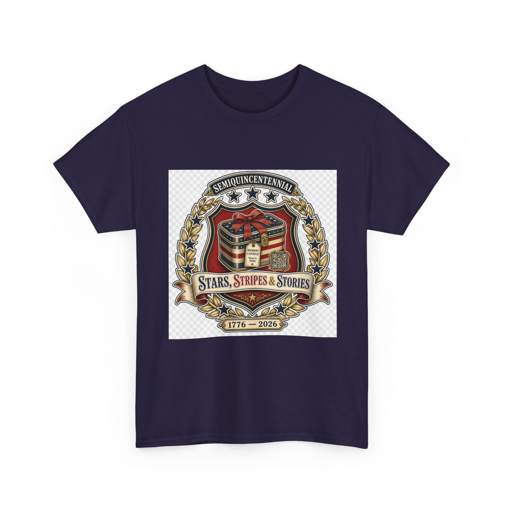 Independence Day Vintage Flag Graphic Tee for Adults