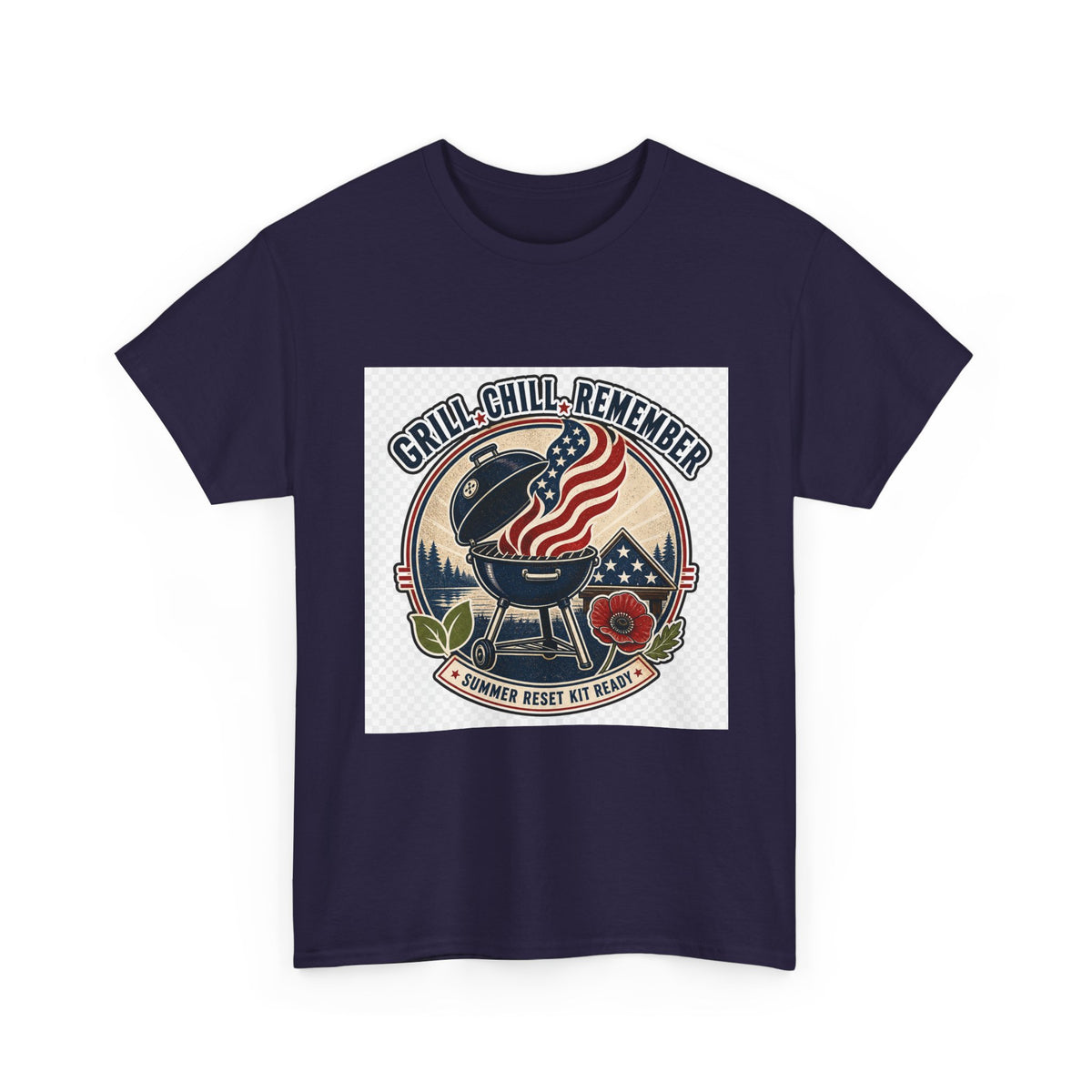 Memorial Day Patriotic Tee for Veterans & Families