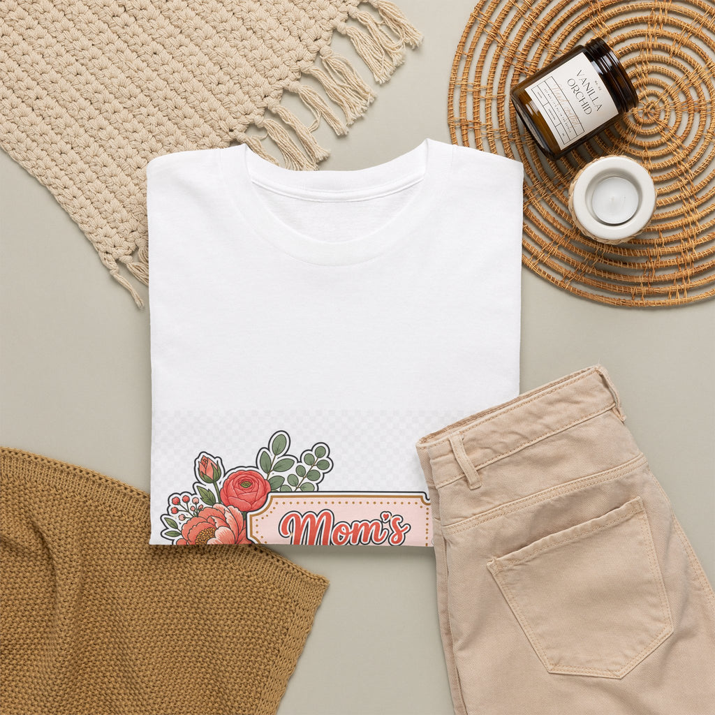 Mother's Day Shirt for Mom — Floral Heart Graphic Tee