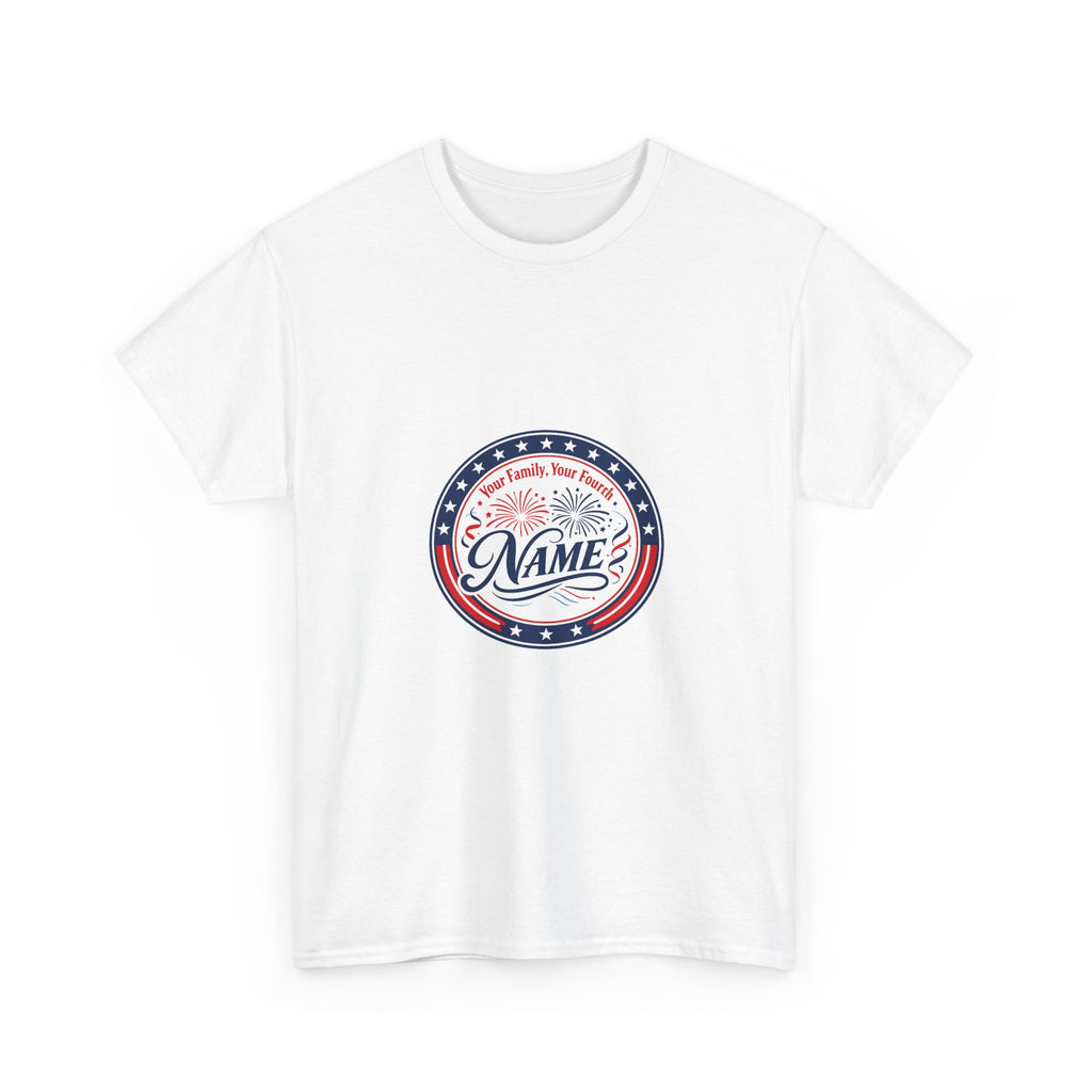 Independence Day Shirt for Families – Patriotic Fireworks Design