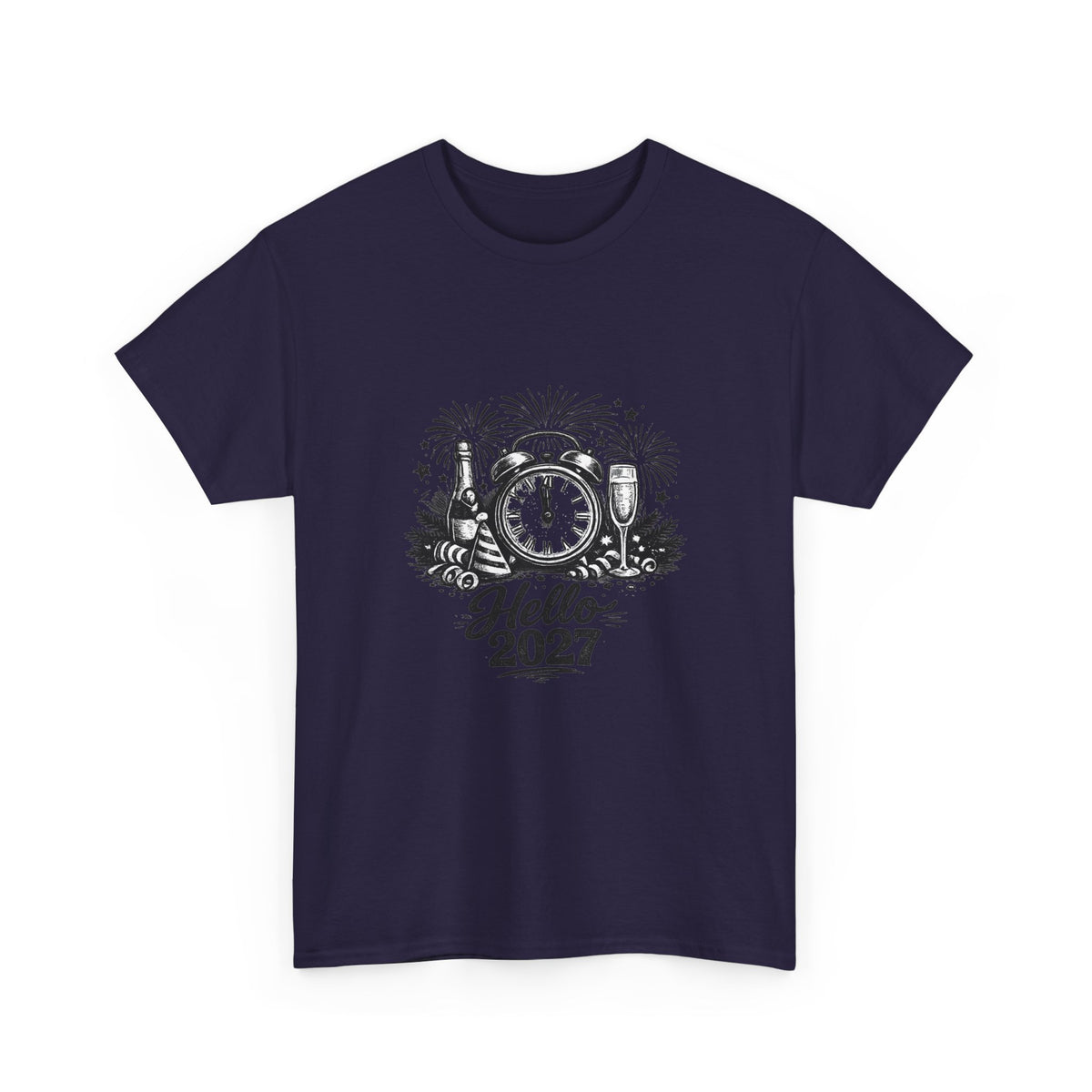 New Year's Day shirt for fans – countdown confetti design