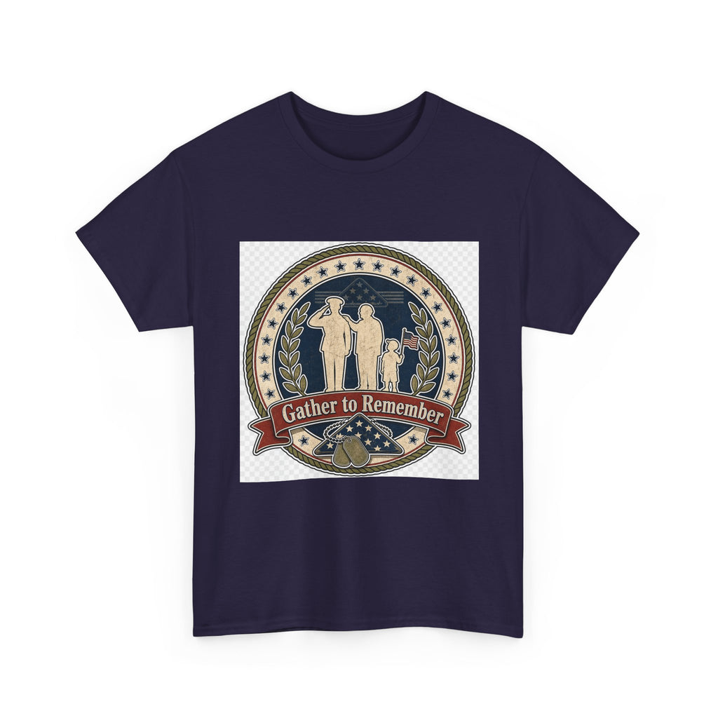 Memorial Day Patriotic Tee for Families & Veterans