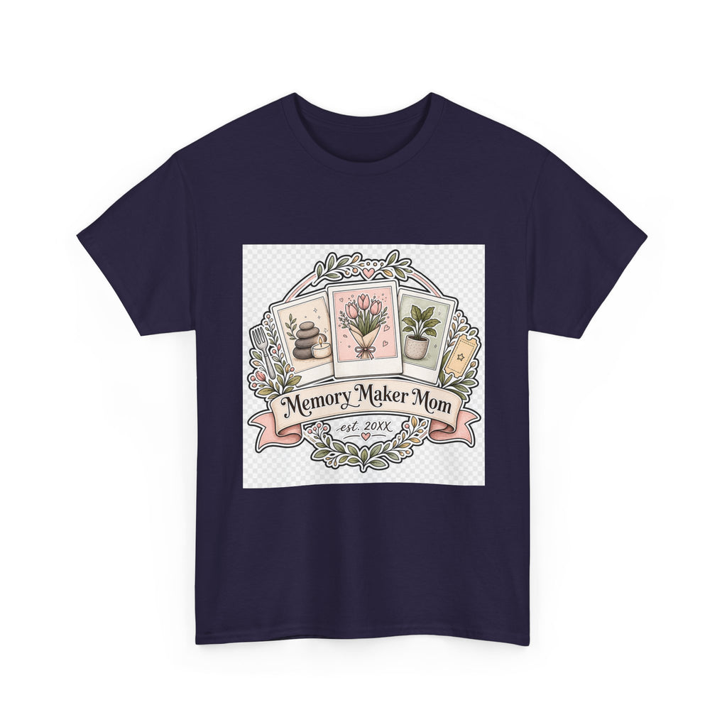 Mother's Day Shirt for Mom - Floral Heart Gift Tee