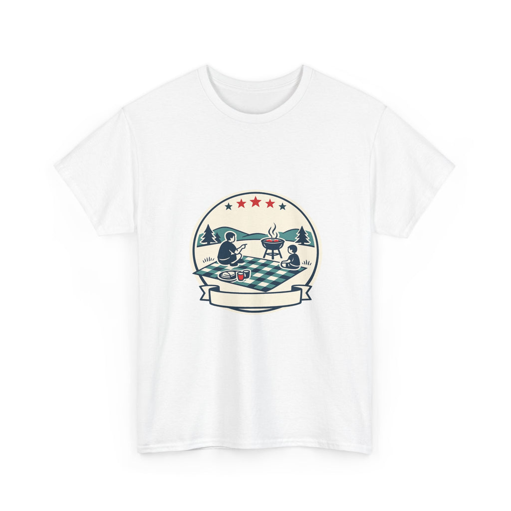 Independence Day Shirt for USA Fans: Freedom & Fireworks Graphic Tee