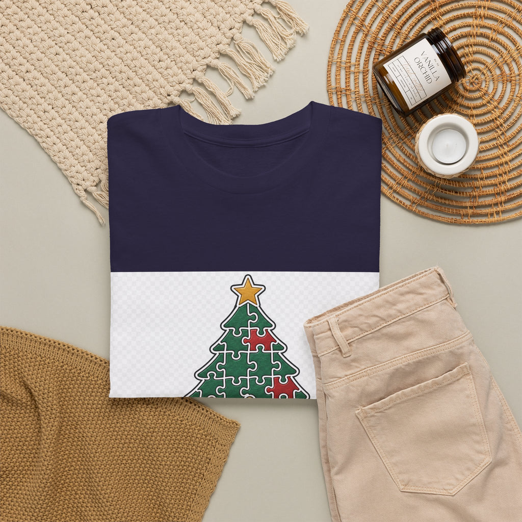 Christmas Day Graphic Tee for Family — Retro Snowman