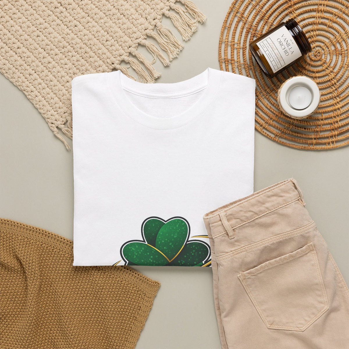 St. Patrick's Day Graphic Tee - Unisex Shamrock Art Gift