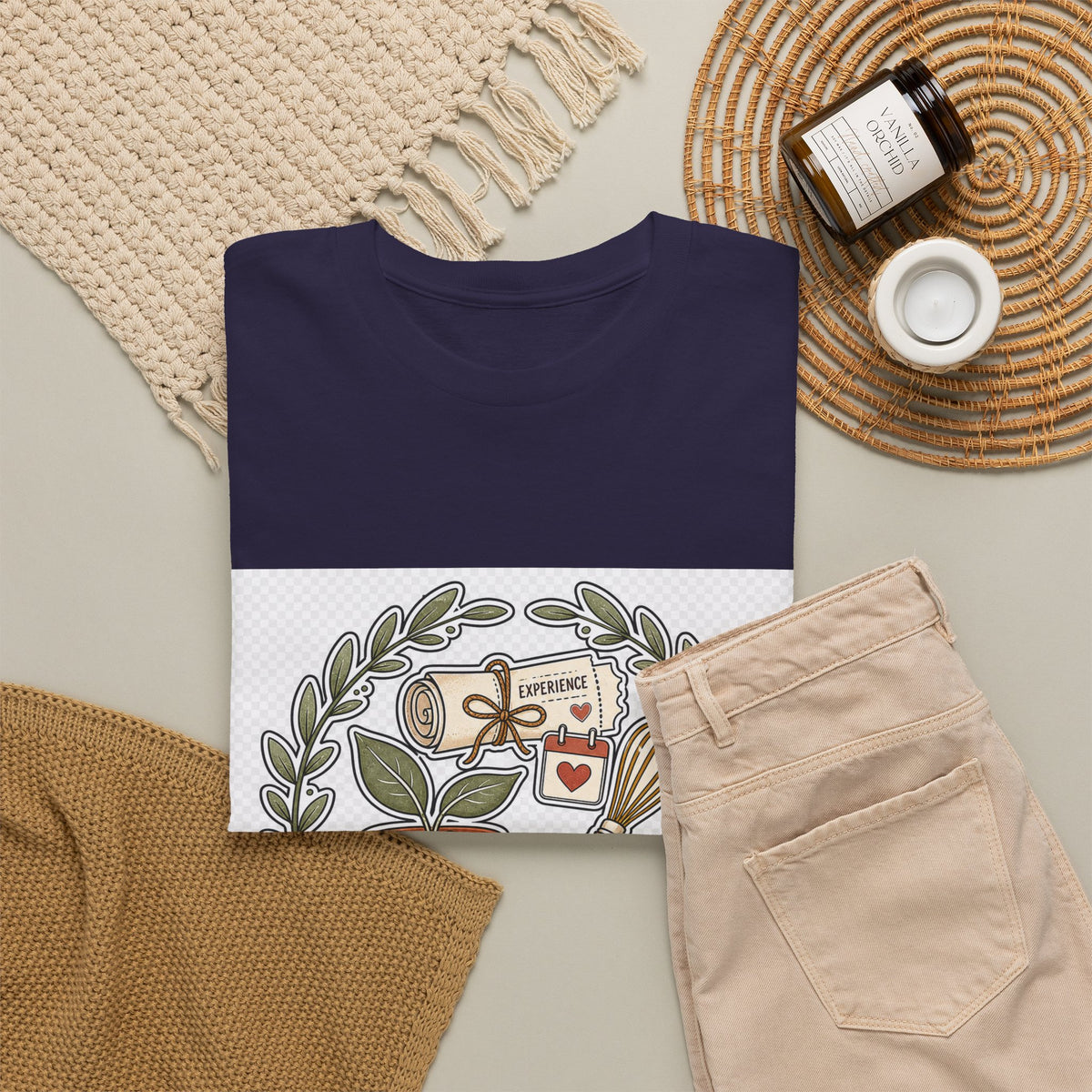 Mother's Day Floral Heart Shirt for Mom — Gift Tee