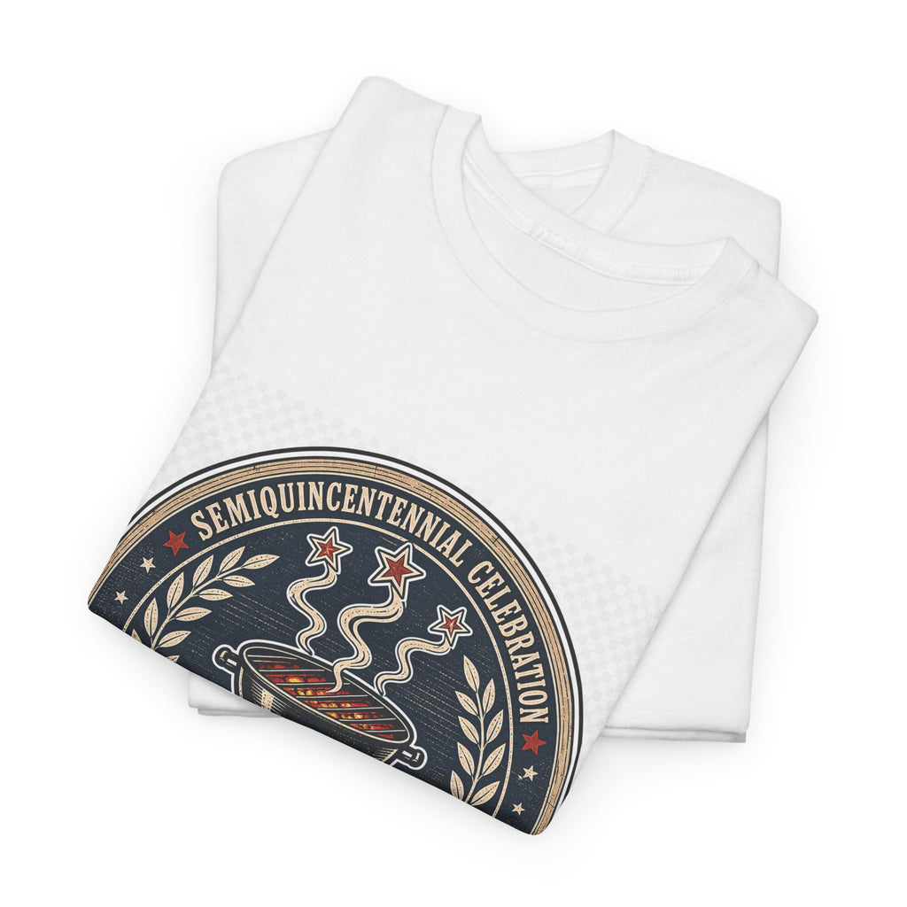 Independence Day Retro Flag Tee for Patriotic Adults