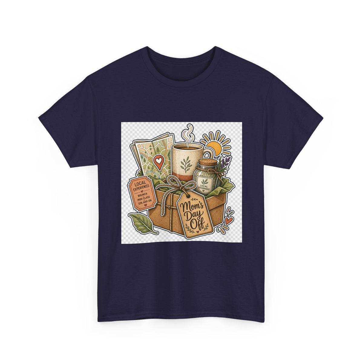 Mother's Day Floral Heart Tee — Sweet Gift for Mom