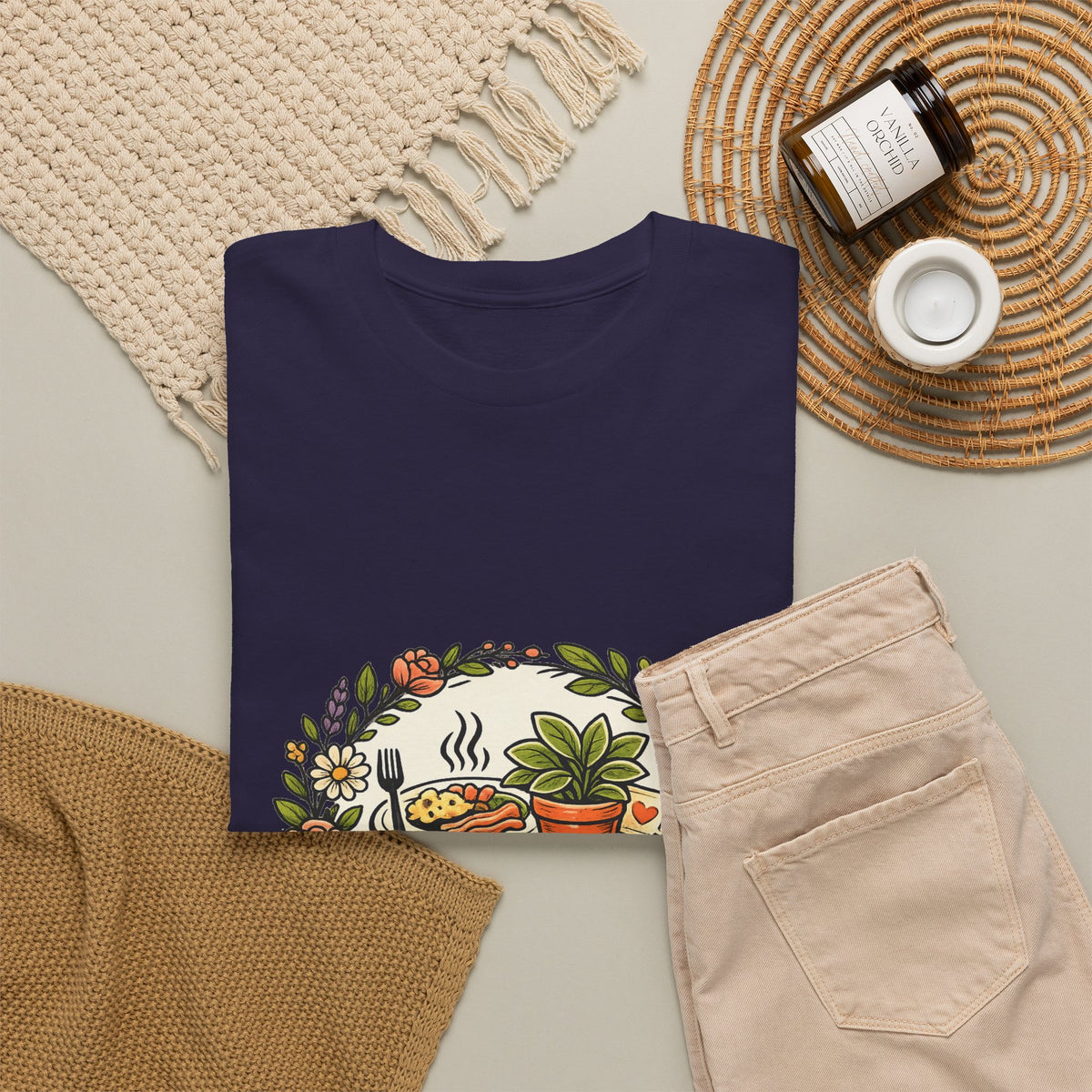 Mother's Day Gift Shirt for Mom — Floral Heart Graphic Tee