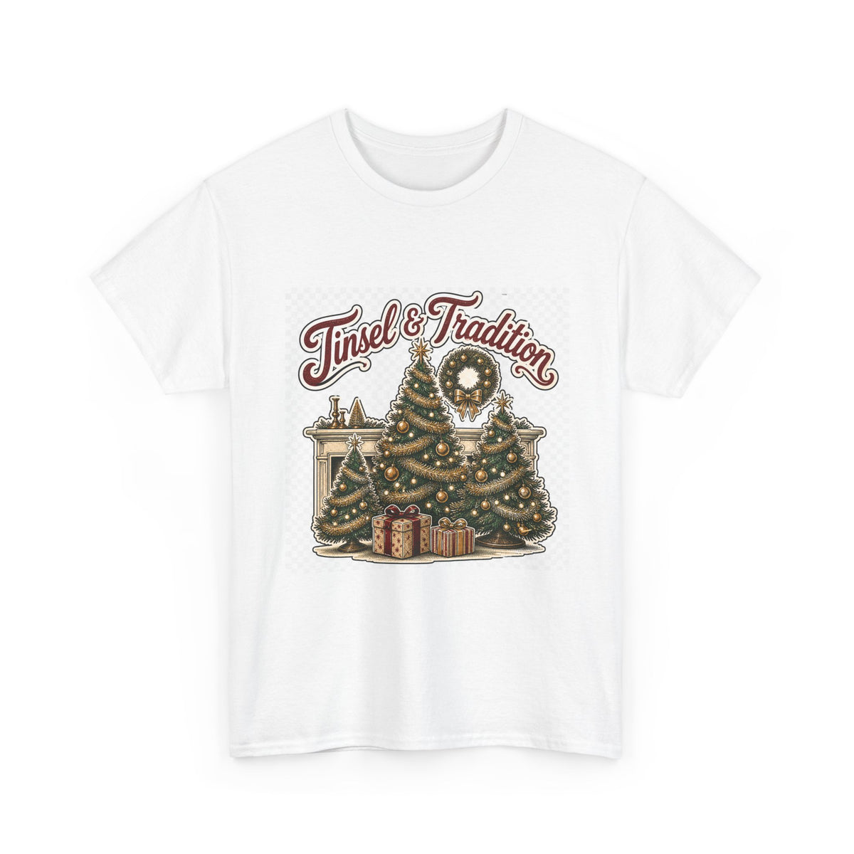 Christmas Day Cabin Graphic Tee — Family Holiday Gift Idea