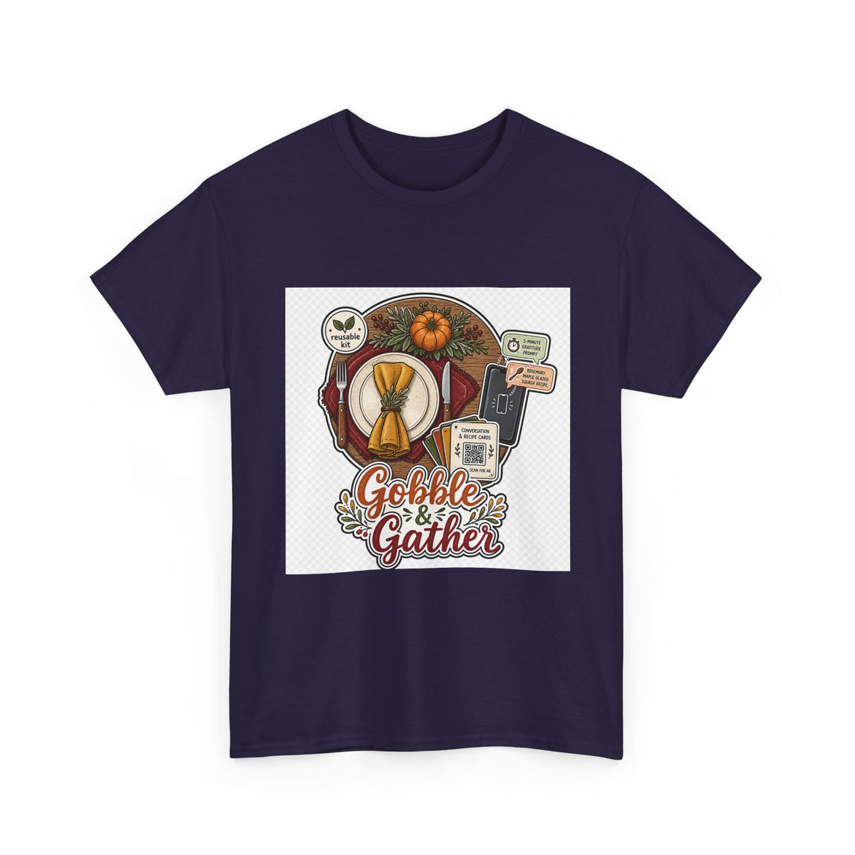 Thanksgiving Day Harvest Turkey Tee for Family & Friends