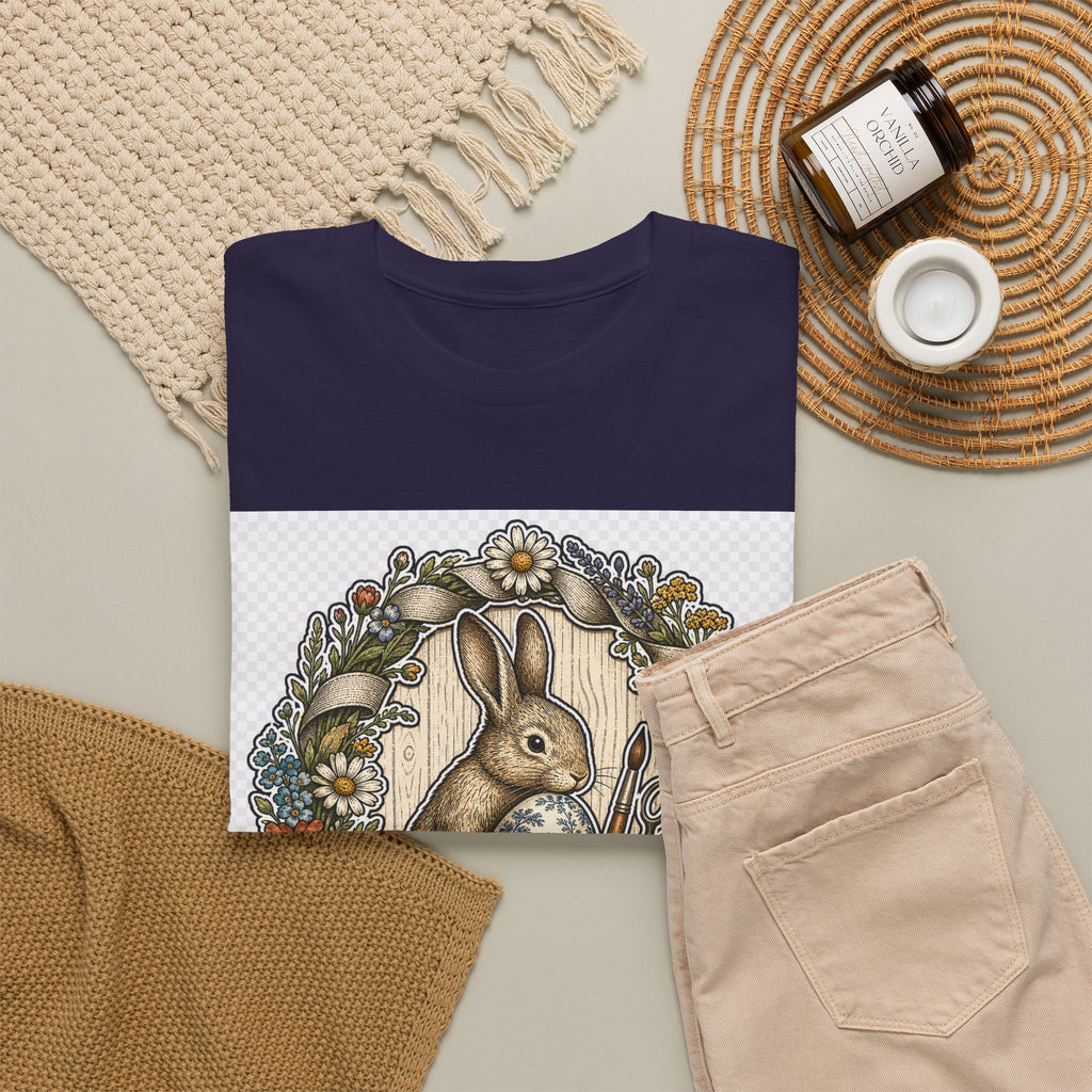 Easter Sunday Pastel Bunny & Egg Graphic Tee — Family