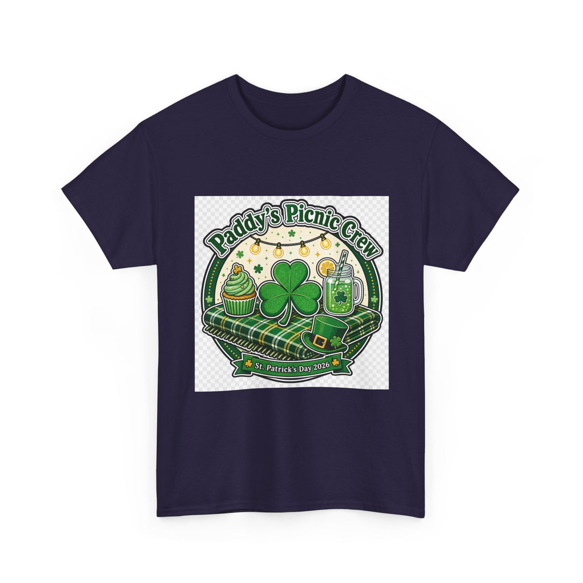 St. Patrick's Day Lucky Shamrock Tee — Unisex Pub Shirt