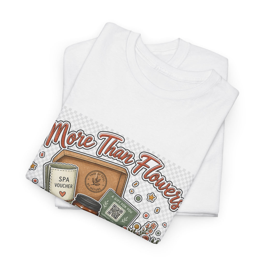 Mother's Day Floral Heart Tee for Mom - Gift Shirt