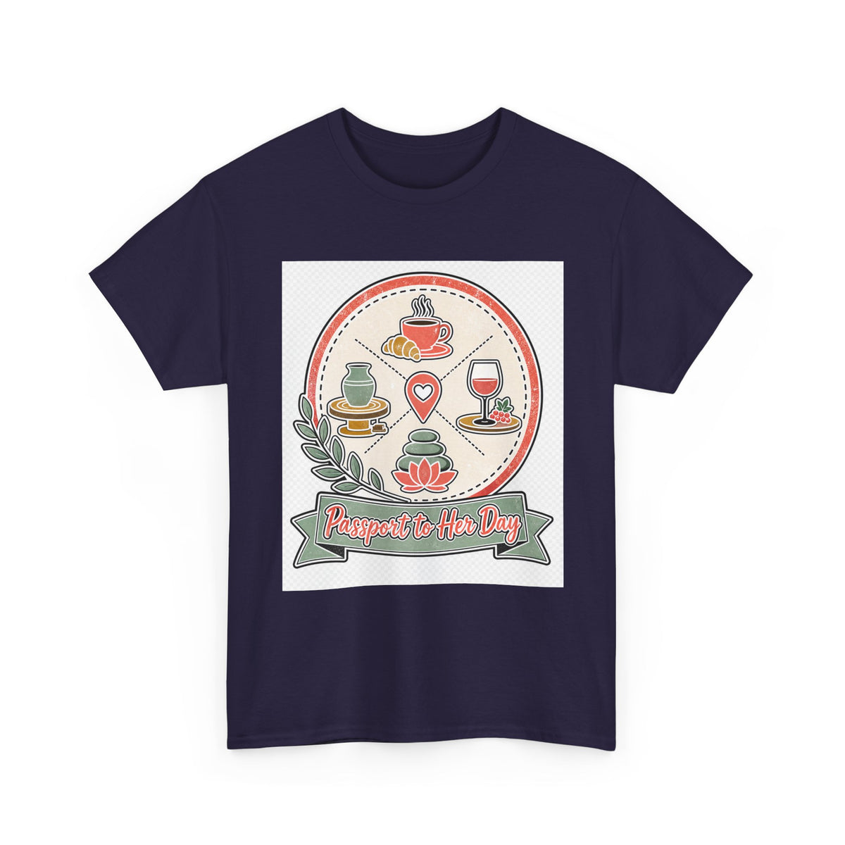 Mother's Day Floral Heart Shirt for Mom - Gift Tee