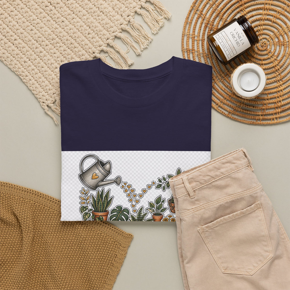 Mother's Day Floral Heart Shirt for Mom — Gift Tee