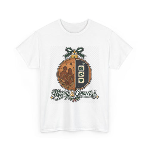 Christmas Day Graphic Tee — Cozy Winter Cabin Gift for Family