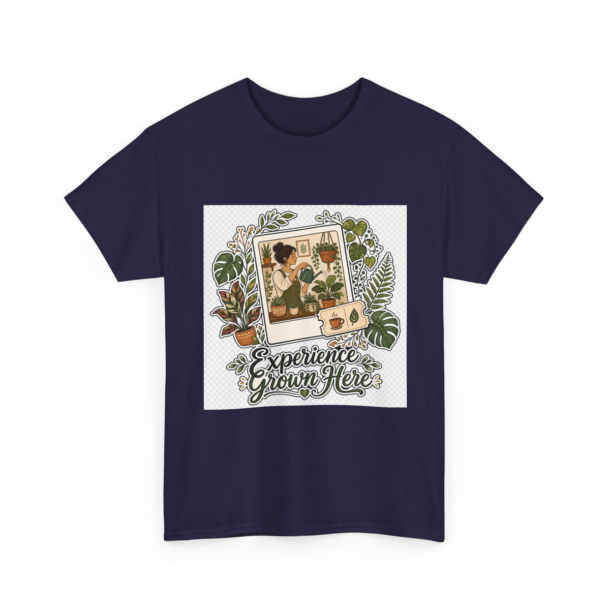 Mother's Day Heart Floral Tee for Mom — Gift Shirt