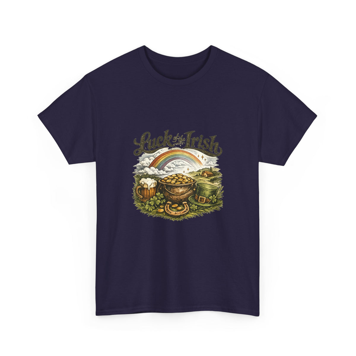 St. Patrick's Day Shirt - Shamrock Burst Design for All