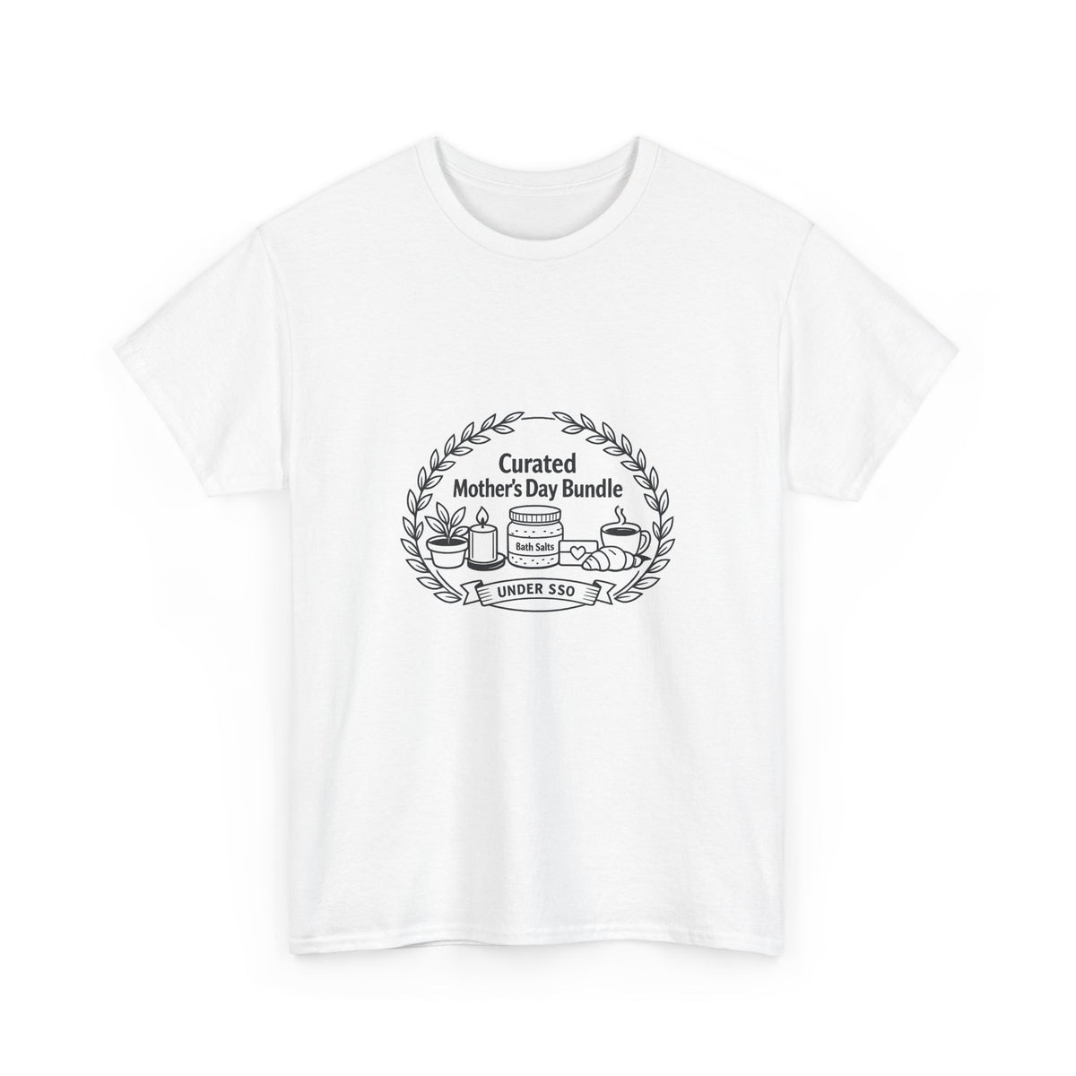 Mother's Day Shirt for Moms - AI-Assisted Floral Heart Tee