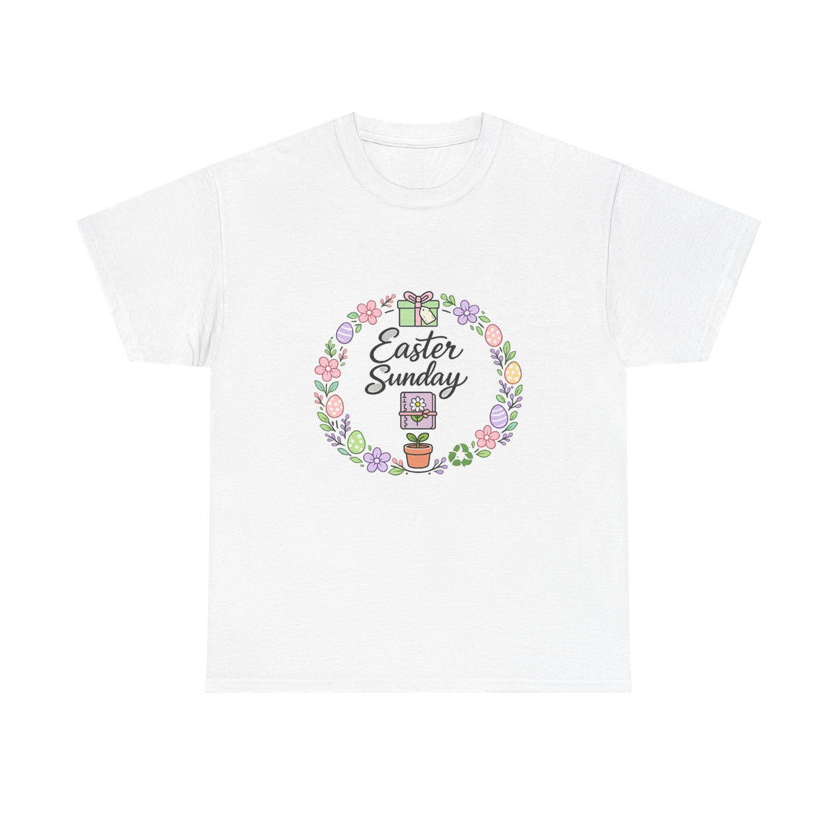 Easter Sunday Shirt Art for Families - Joyful Spring Design