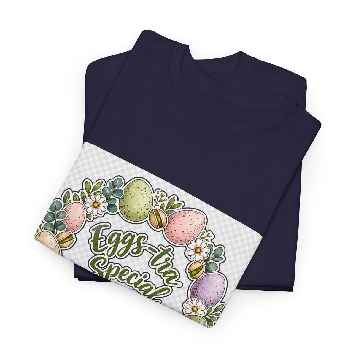 Easter Sunday Bunny Eggs Tee - Cute Pastel Spring Shirt