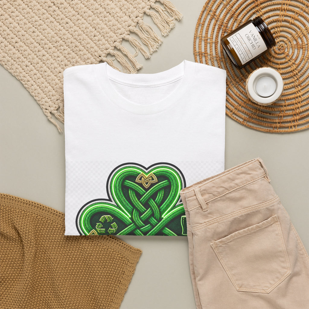 St. Patrick's Day Lucky Shamrock Tee for Dad & Family