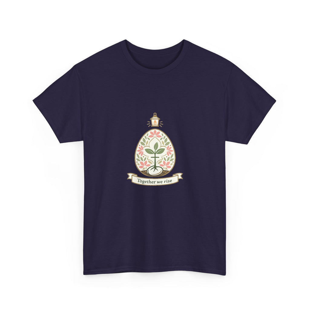 Easter Sunday Shirt for Adults – Pastel Bunny & Eggs Design
