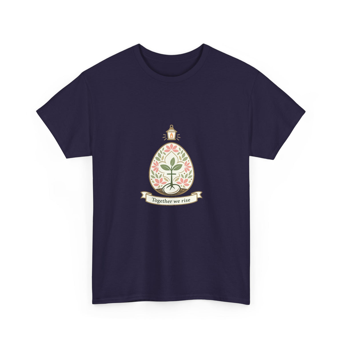 Easter Sunday Shirt for Adults – Pastel Bunny & Eggs Design