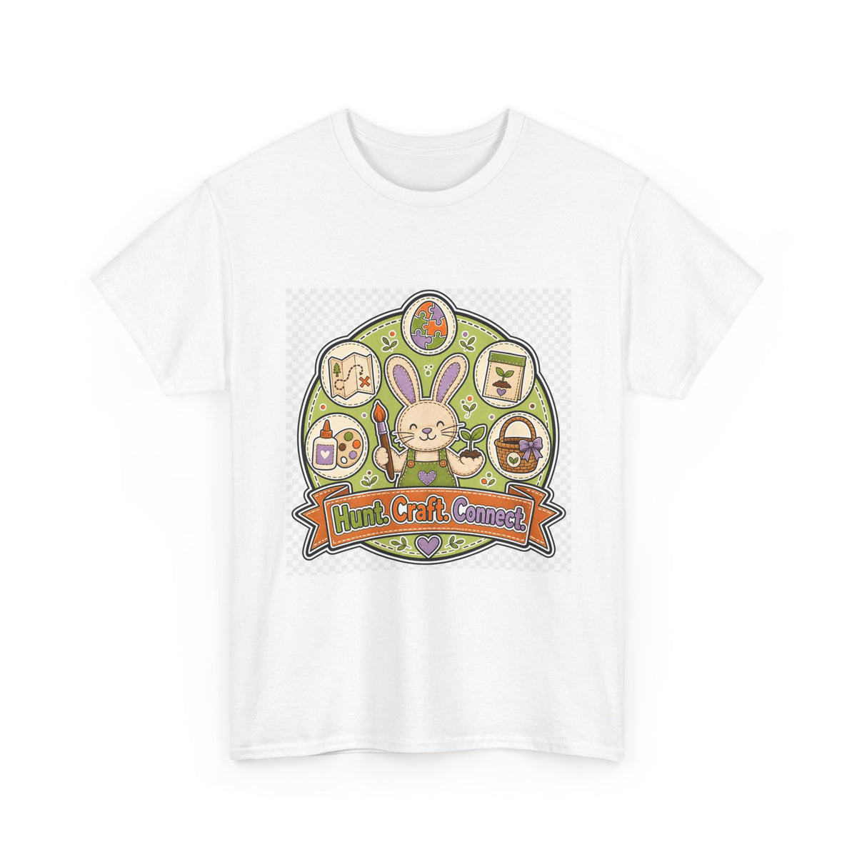 Easter Sunday Bunny Graphic Tee Family Matching Gift