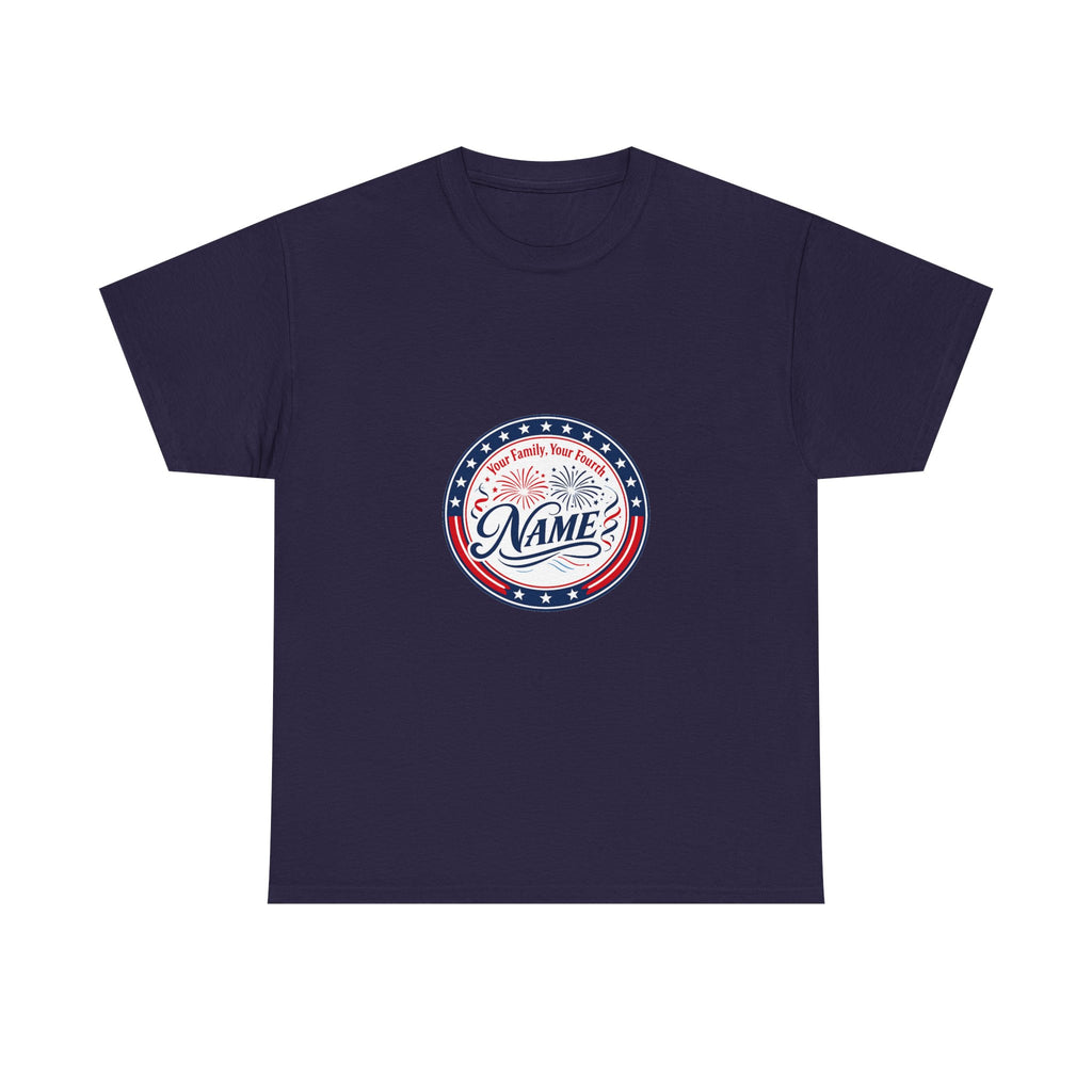 Independence Day Shirt for Families – Patriotic Fireworks Design