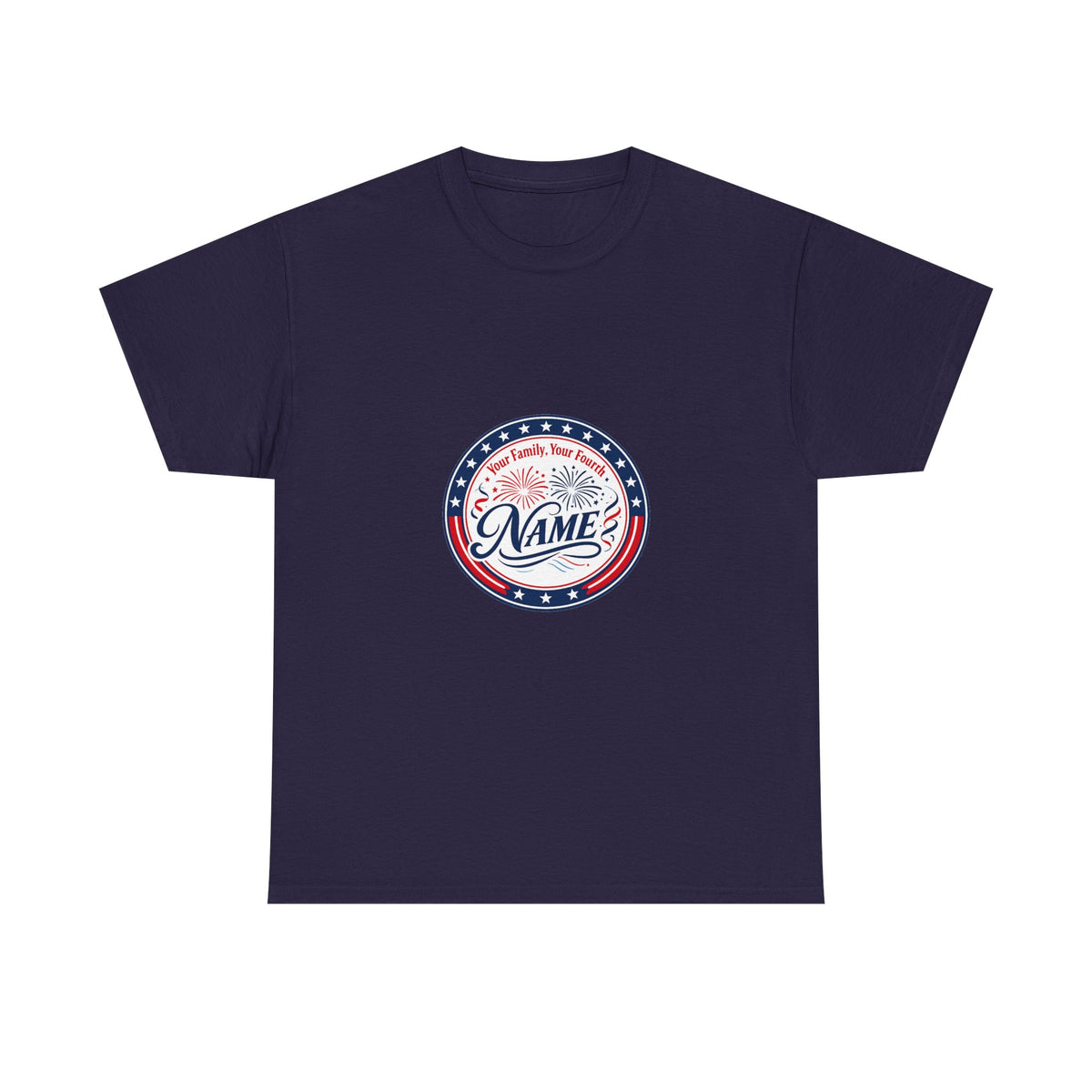 Independence Day Shirt for Families – Patriotic Fireworks Design