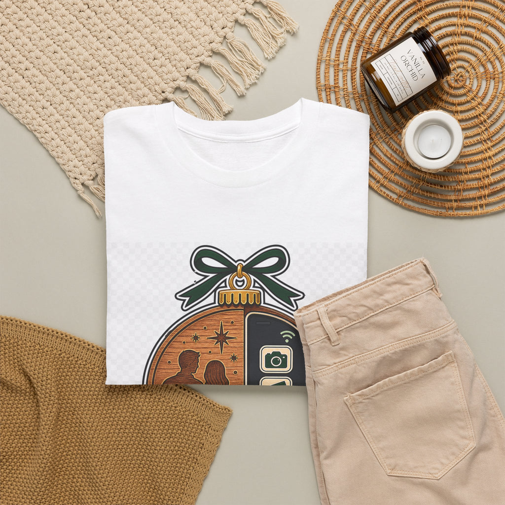 Christmas Day Graphic Tee — Cozy Winter Cabin Gift for Family
