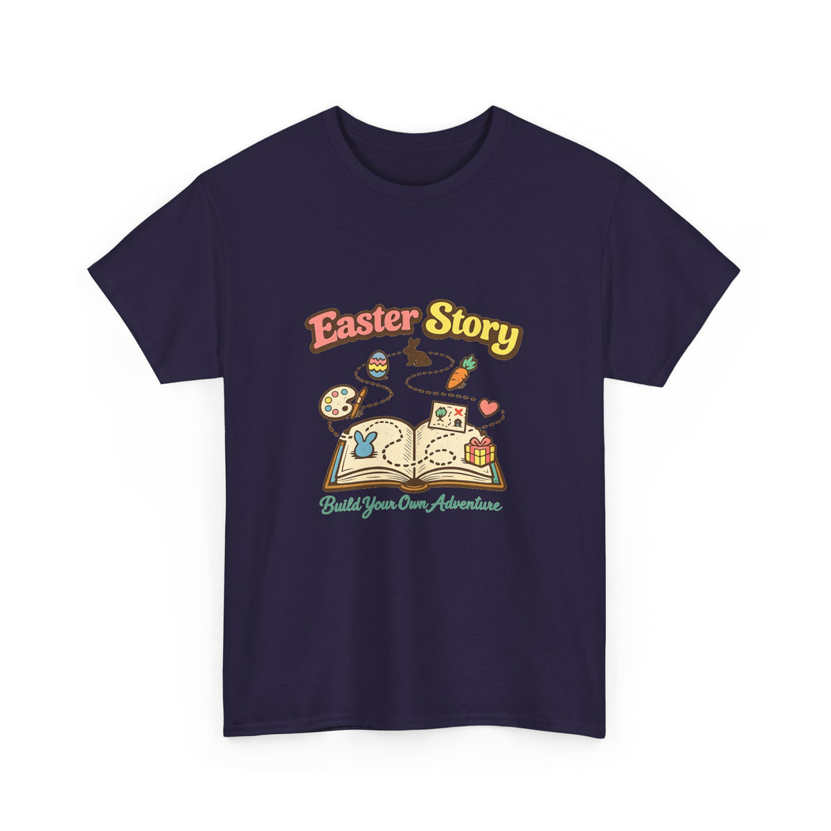 Easter Sunday Shirt for Everyone - Colorful Spring Bunny Design