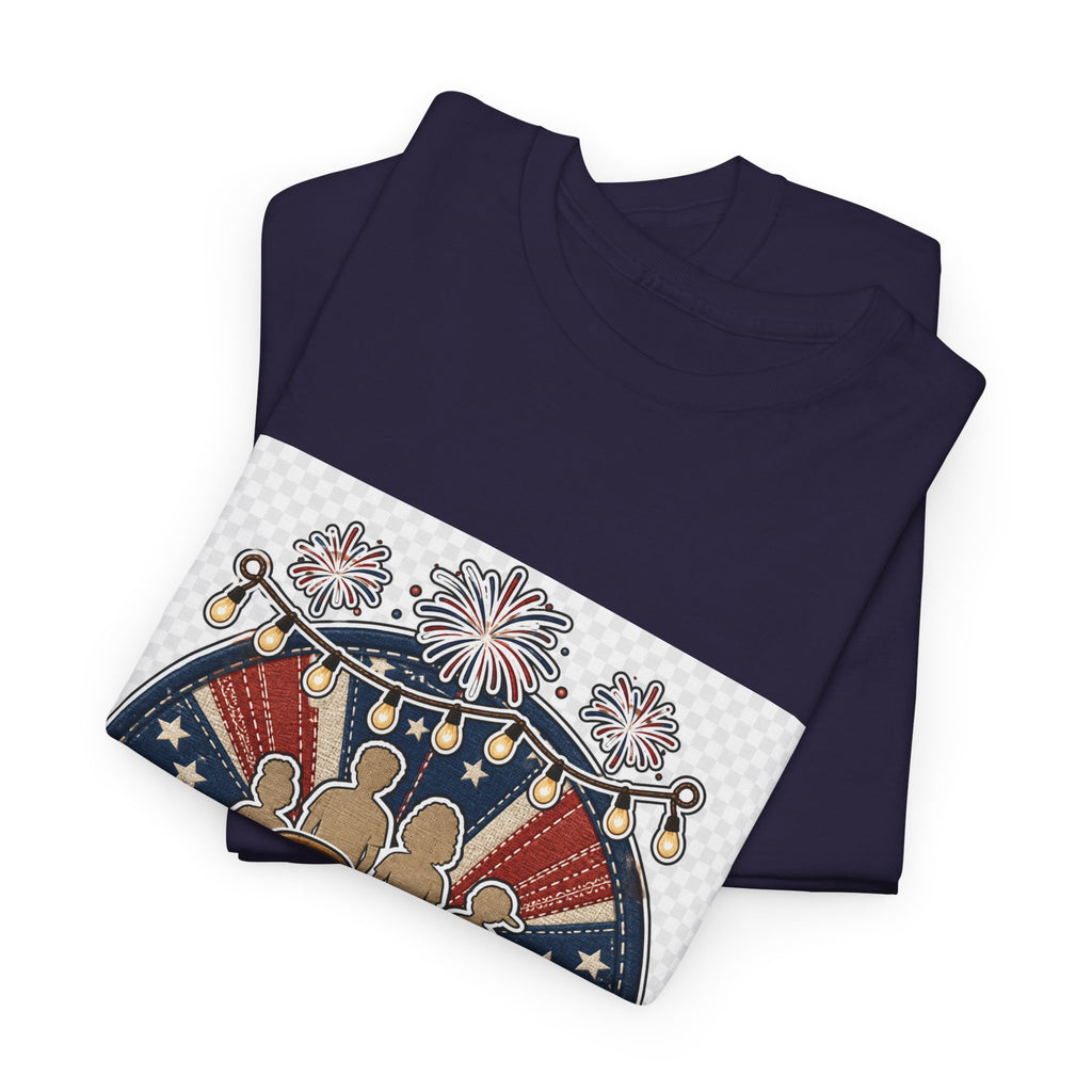 Independence Day Patriotic Graphic Tee for Unisex Adults