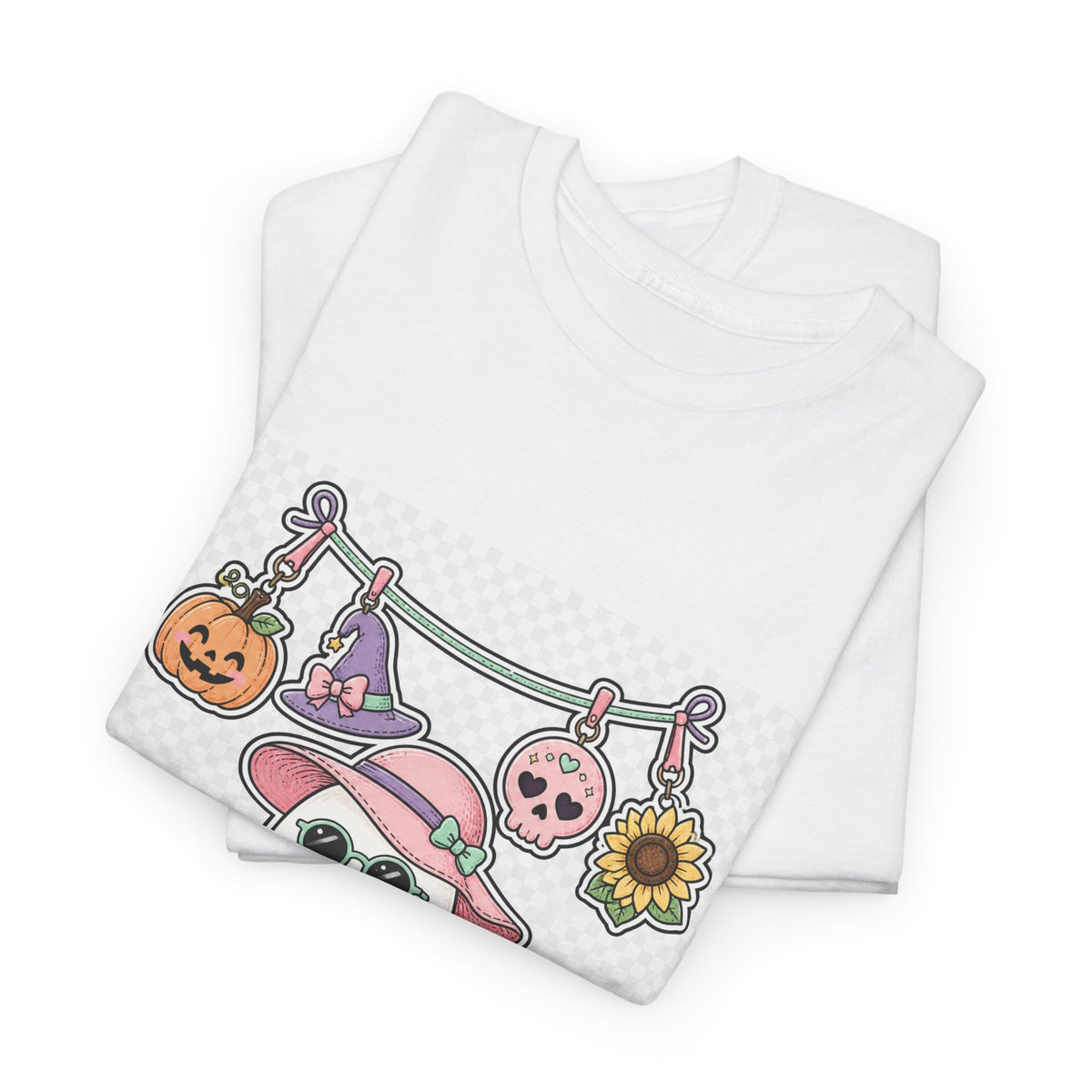Halloween Cat Ghost Shirt — Cute Spooky Tee for Cat Lovers