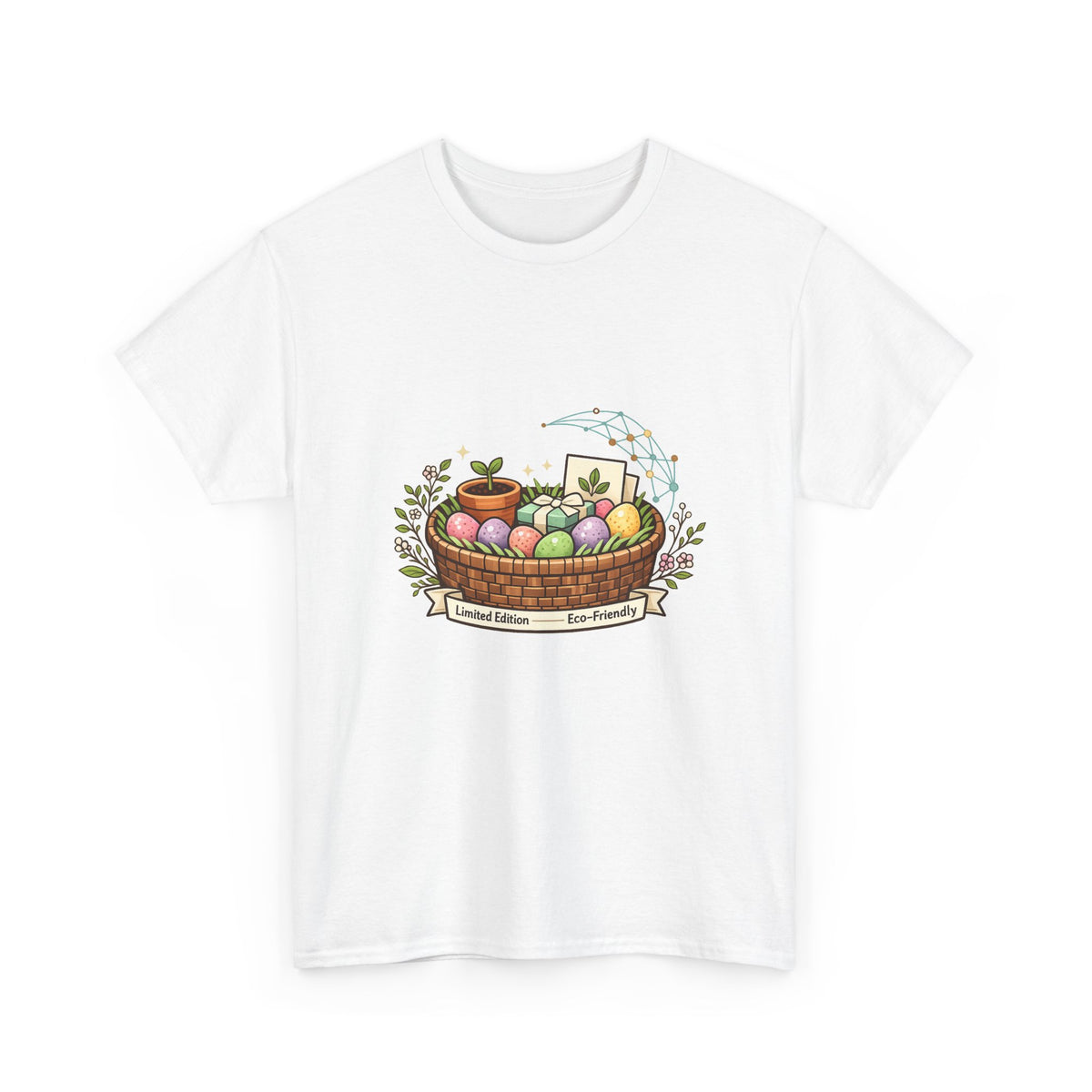 Easter Sunday Shirt for Adults — Floral Bunny Design Gift Idea