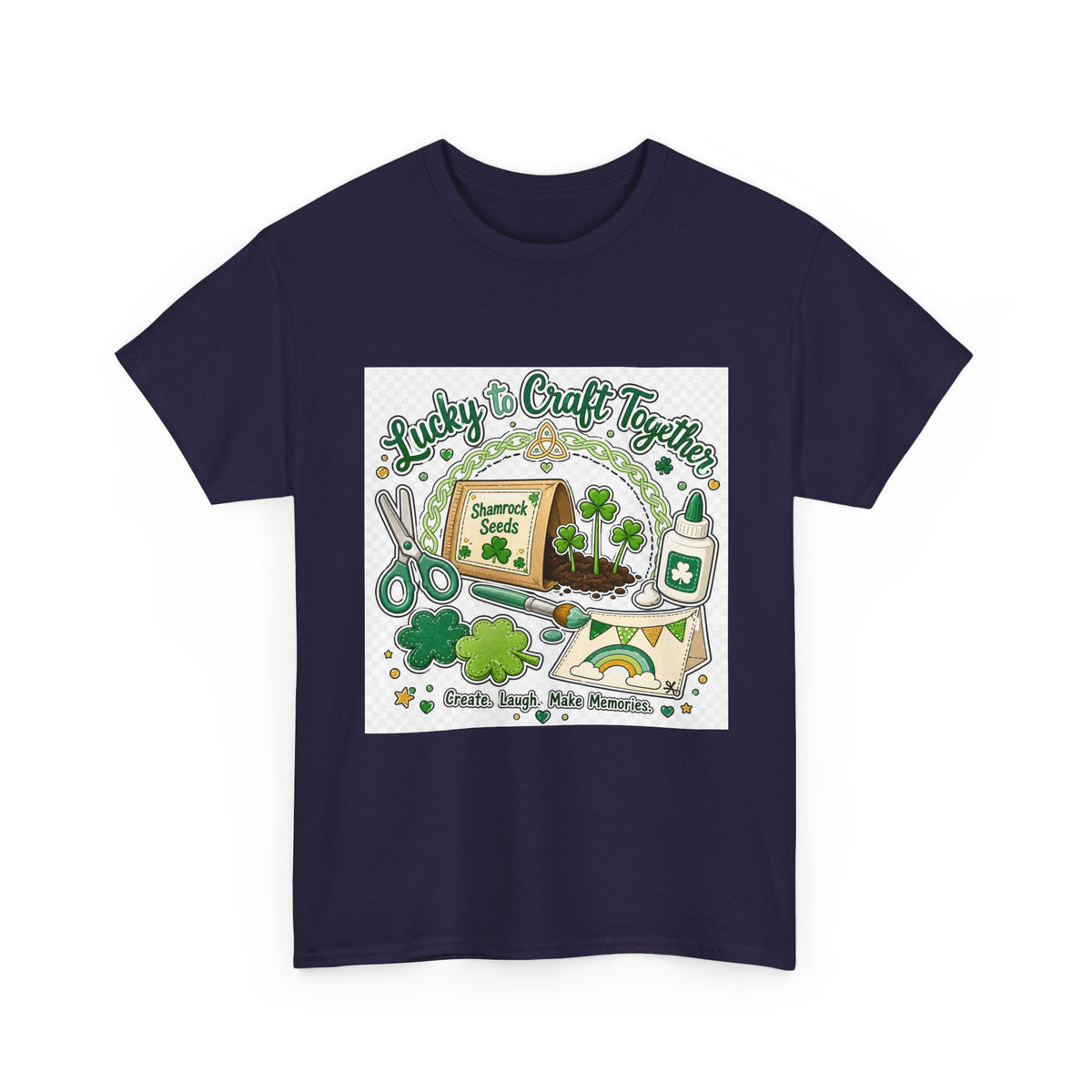 St. Patrick's Day Shamrock Tee - Lucky Clover for Couples